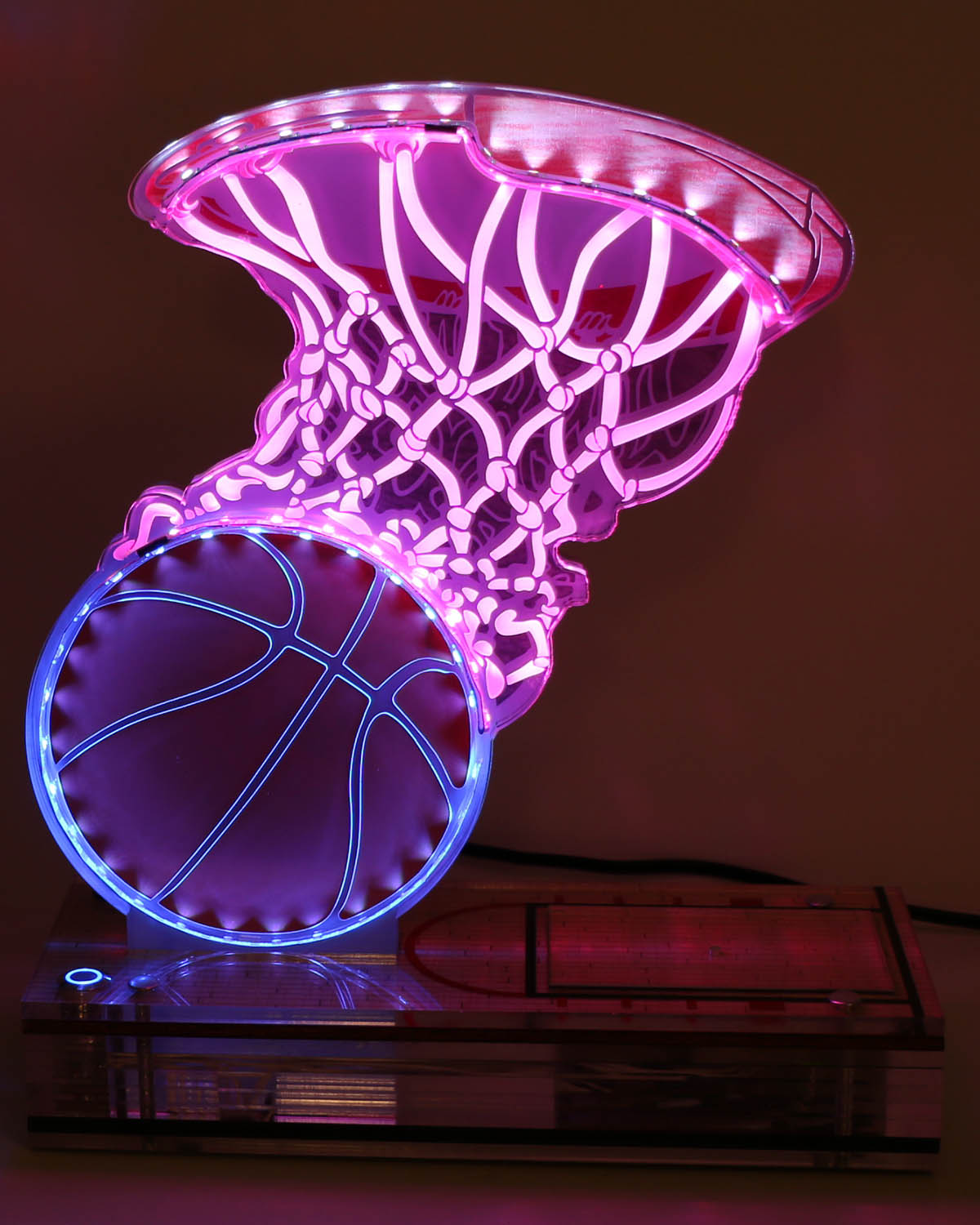 Making The Buzzer Beater Lamp